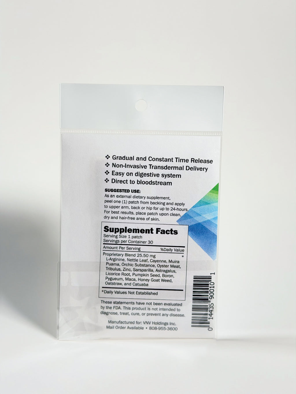 Male Enhancement - Advanced Transdermal Patch Delivery System