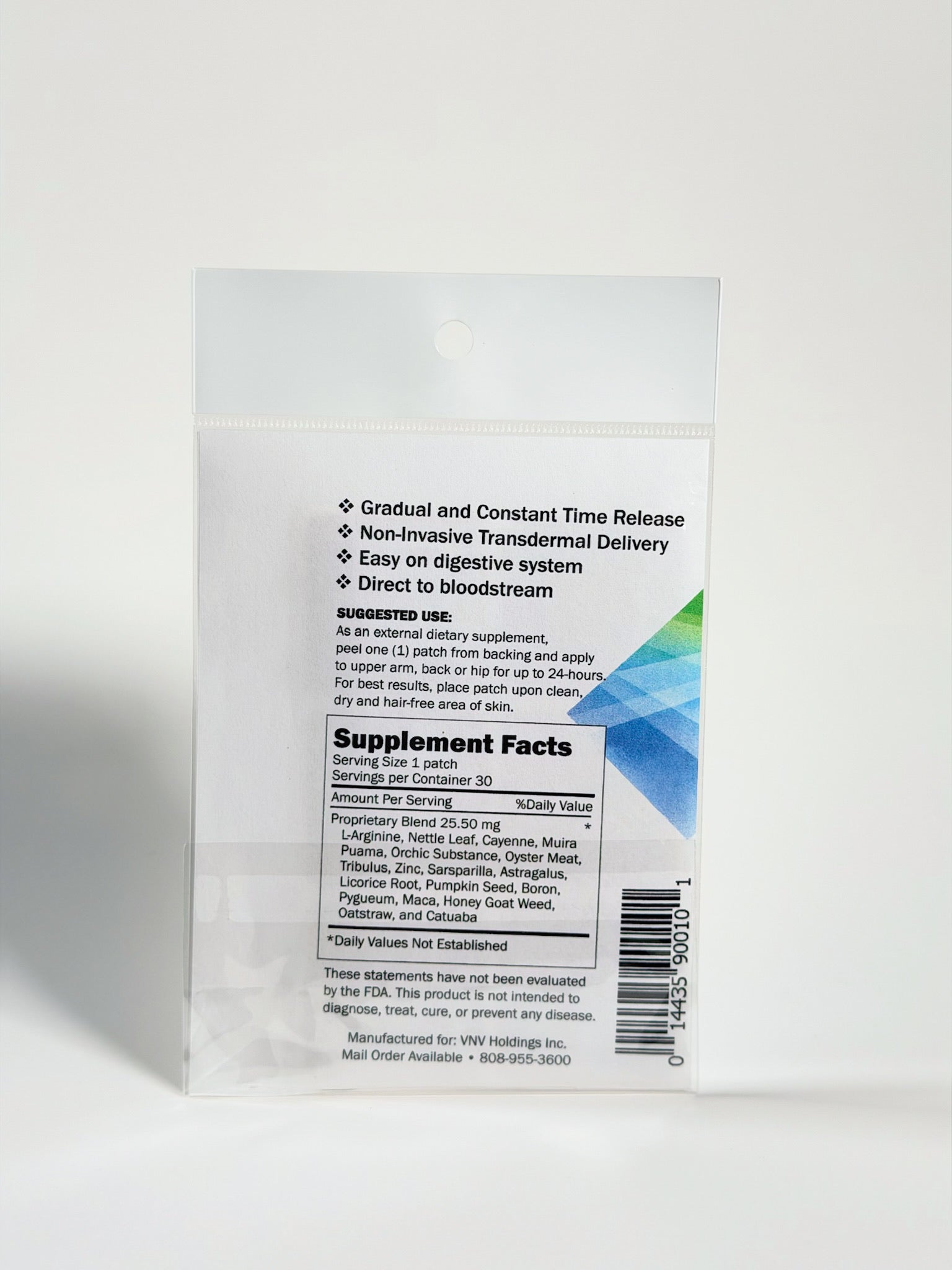 Male Enhancement - Advanced Transdermal Patch Delivery System