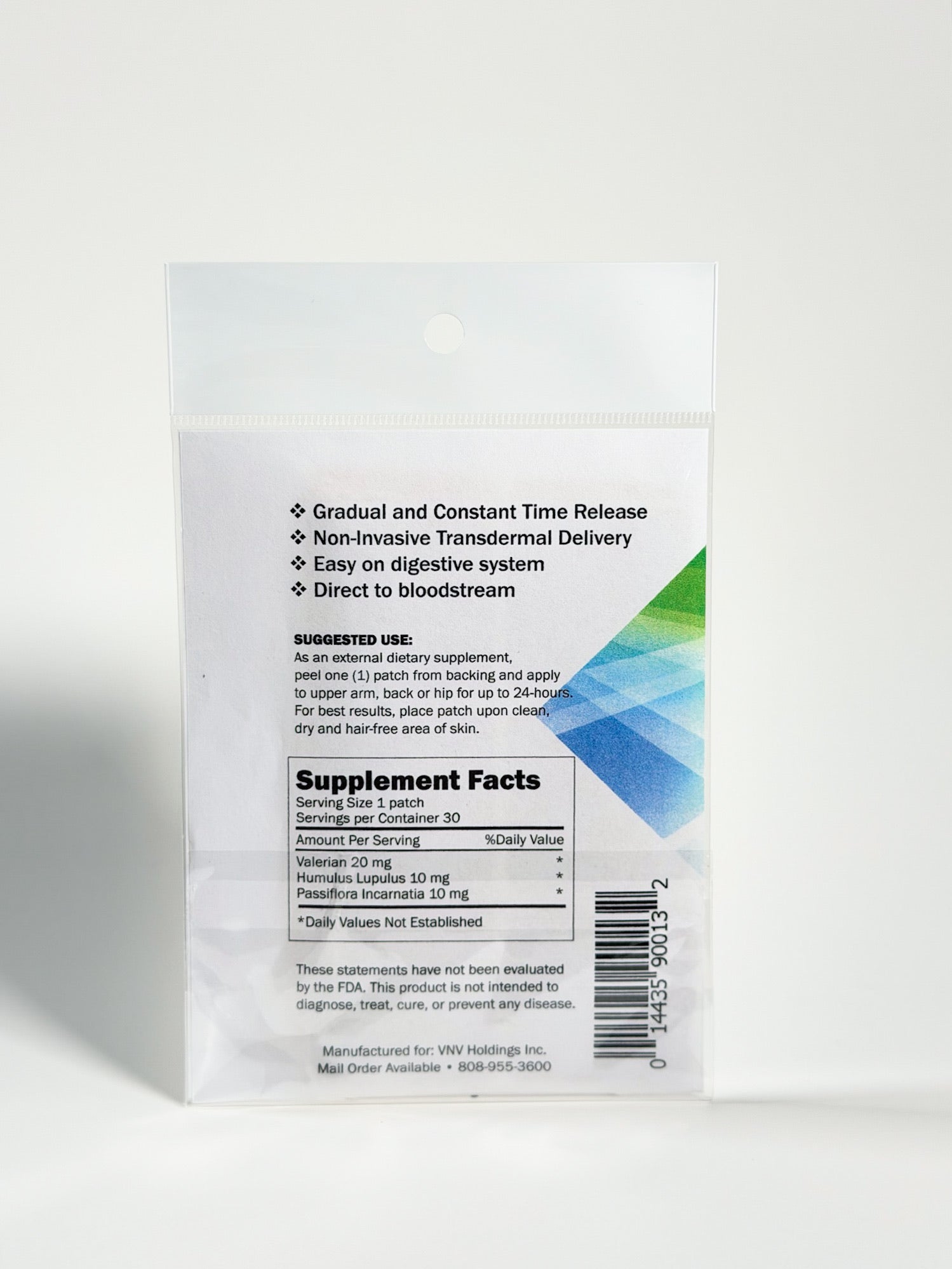 Stress Relief - Advanced Transdermal Patch Delivery System