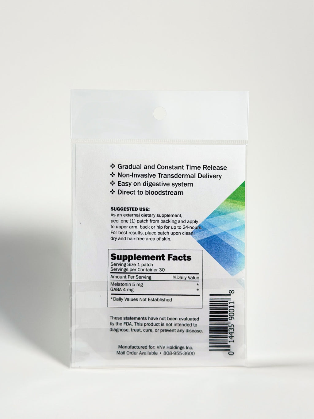 Sleep - Advanced Transdermal Patch Delivery System