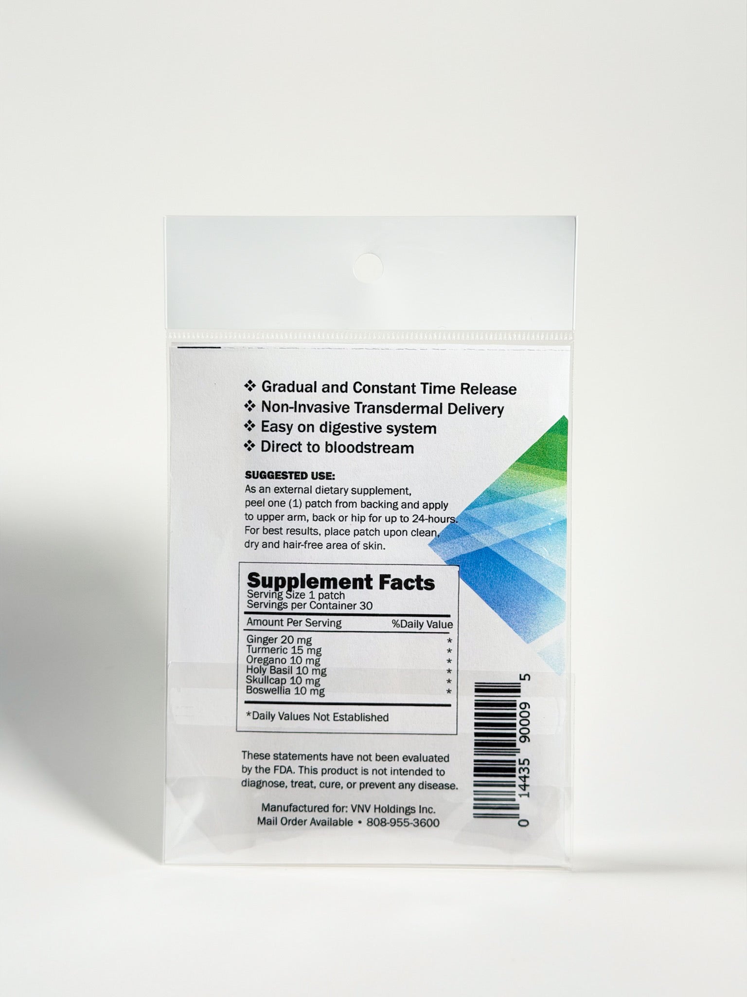 Pain Rx - Advanced Transdermal Patch Delivery System