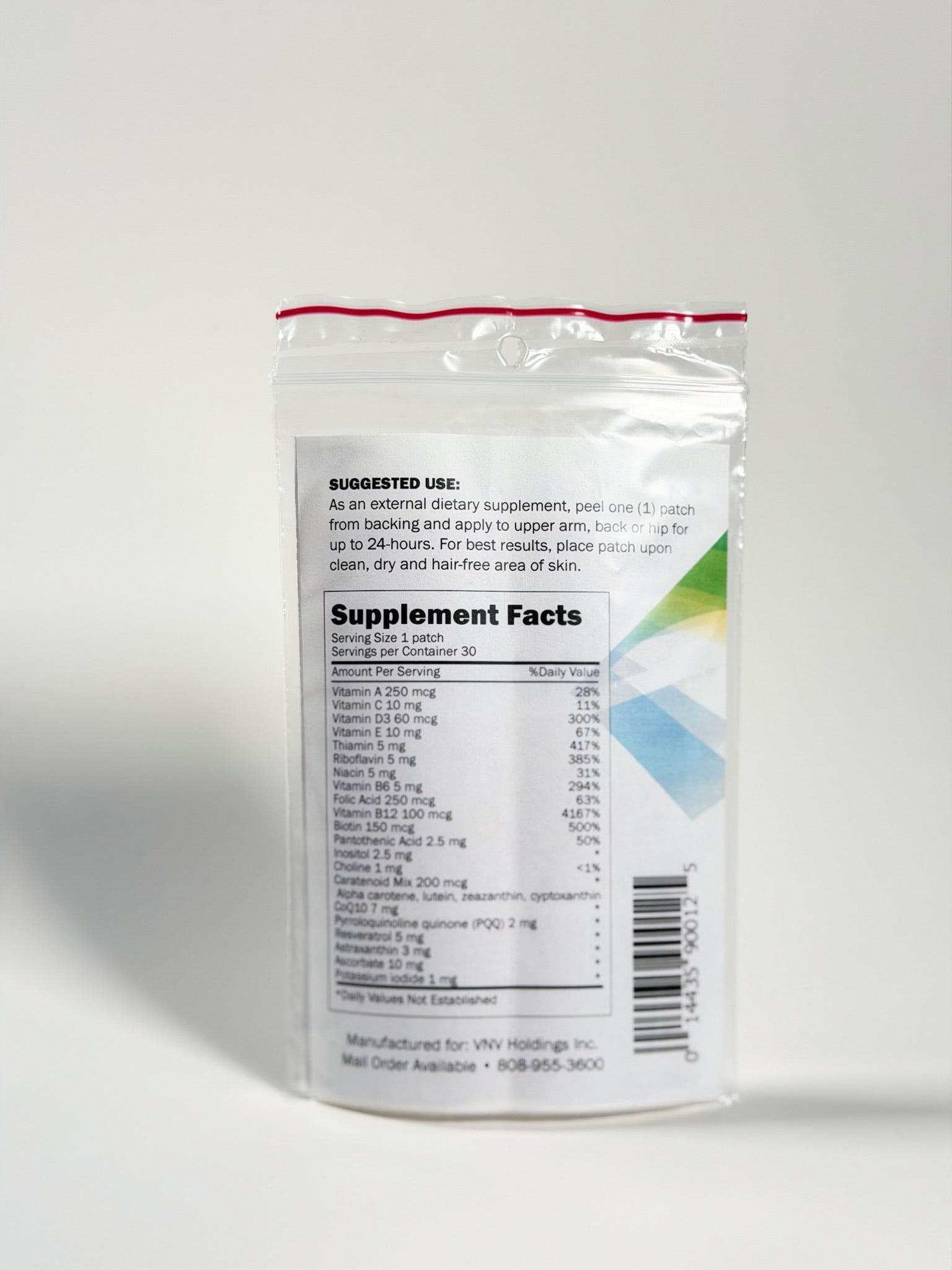 Multi-Vitamin Daily - Advanced Transdermal Patch Delivery System