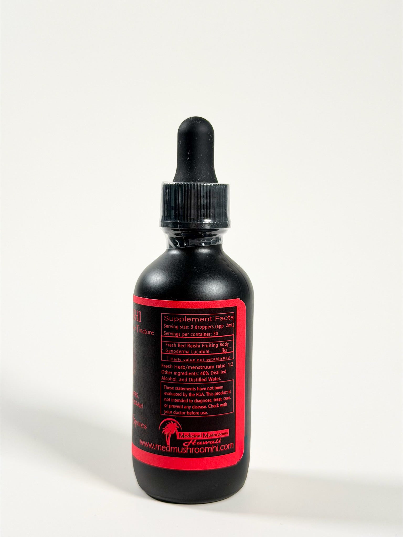Red Reishi Dual Extract Mushroom Tincture
