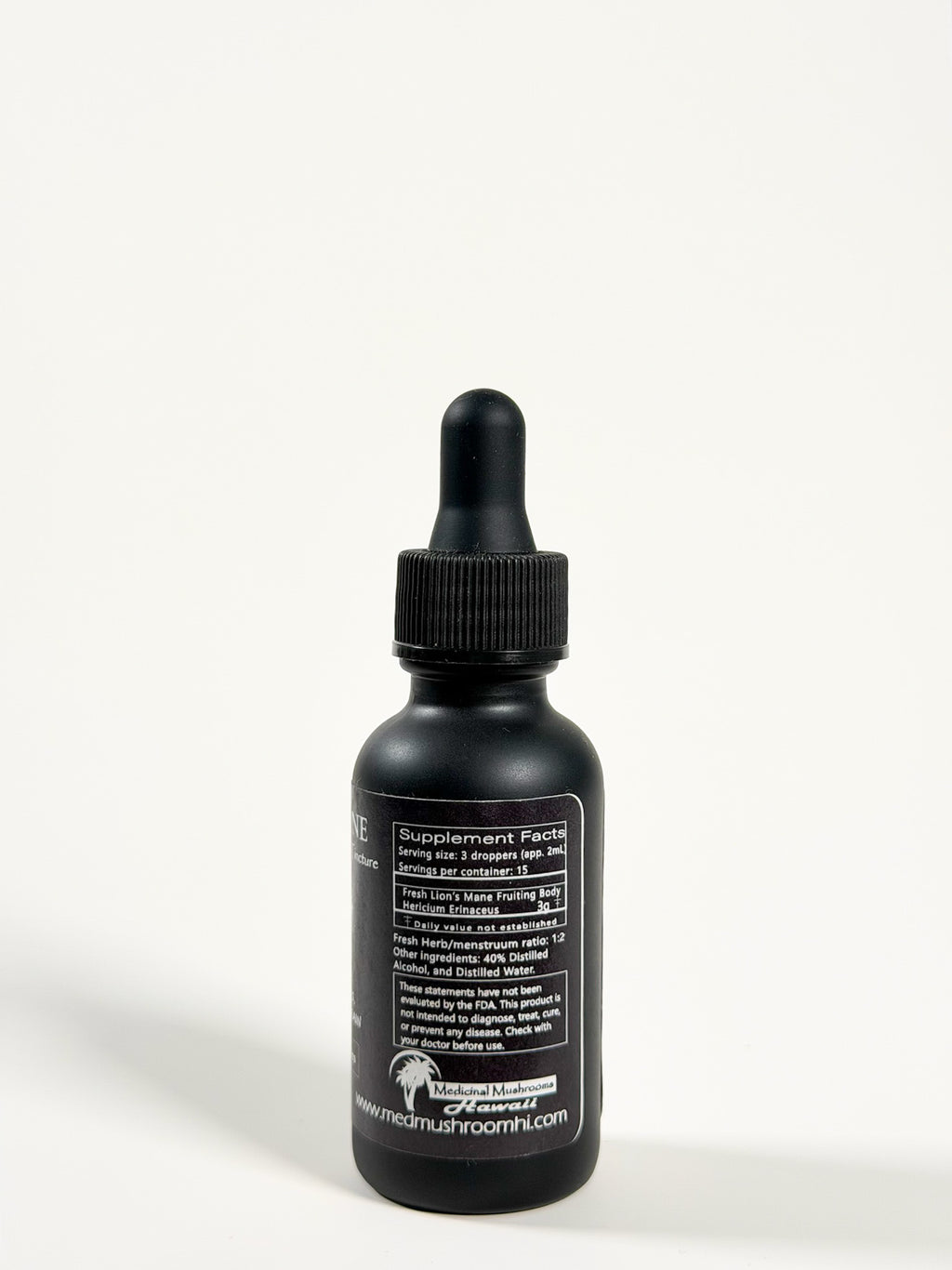 Lion's Mane Dual Extract Mushroom Tincture