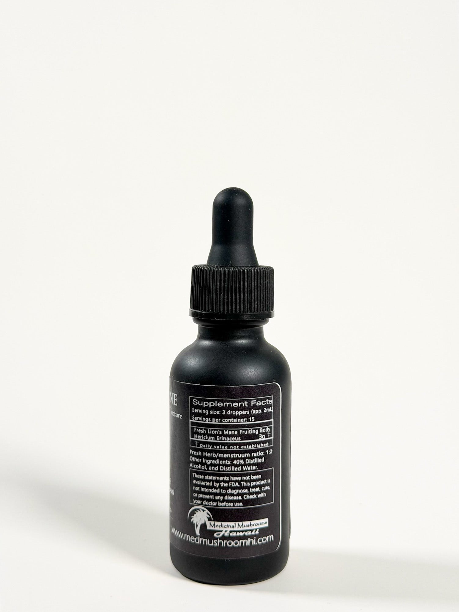 Lion's Mane Dual Extract Mushroom Tincture