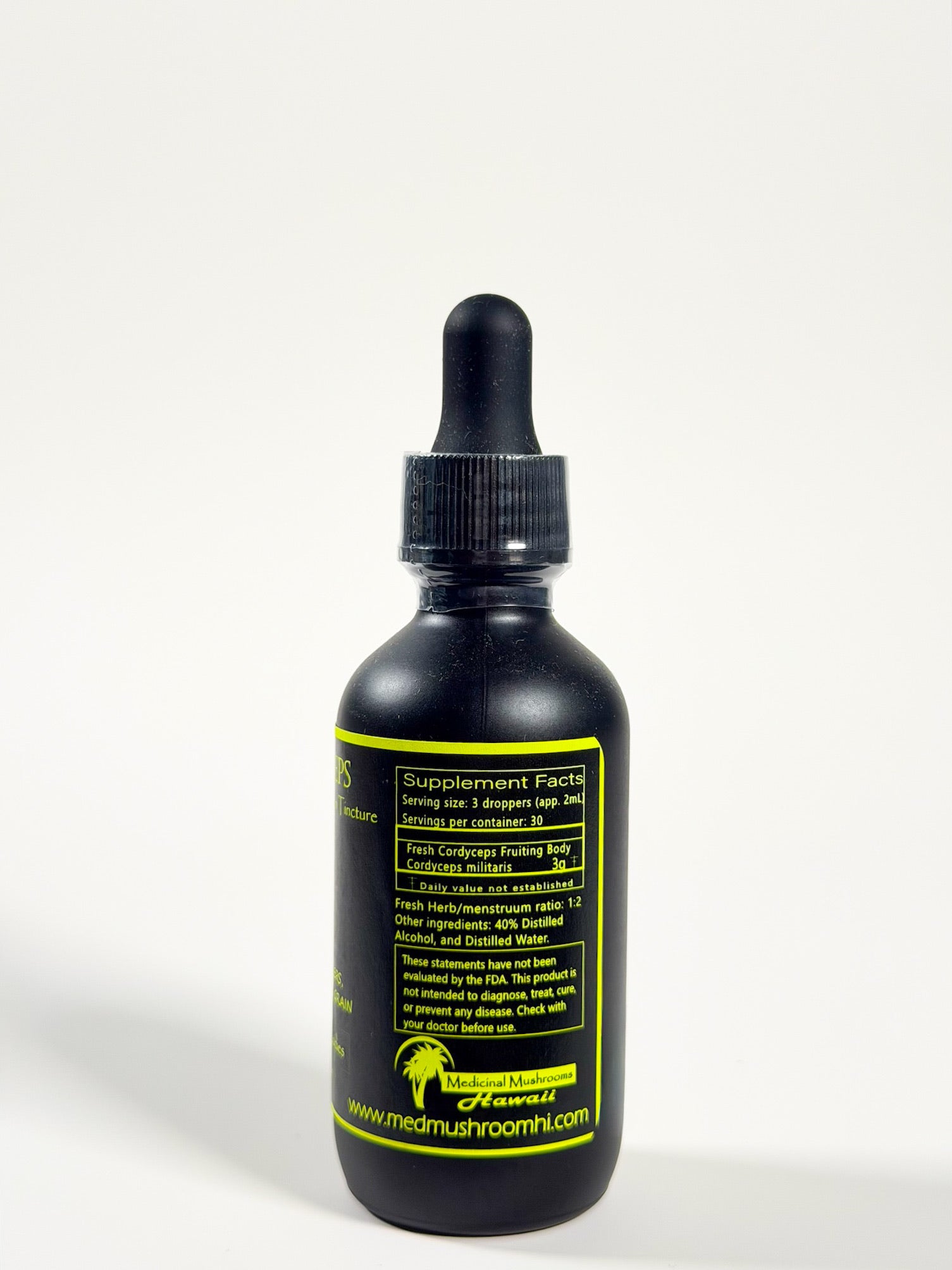 Cordyceps Dual Extract Mushroom Tincture