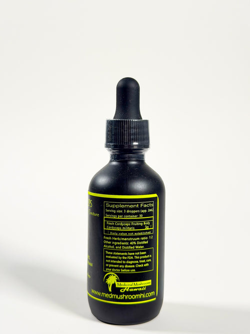 Cordyceps Dual Extract Mushroom Tincture