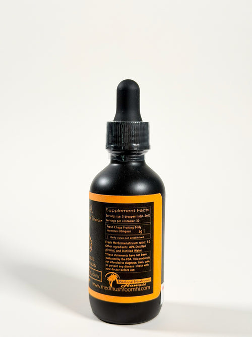 Chaga Dual Extract Mushroom Tincture