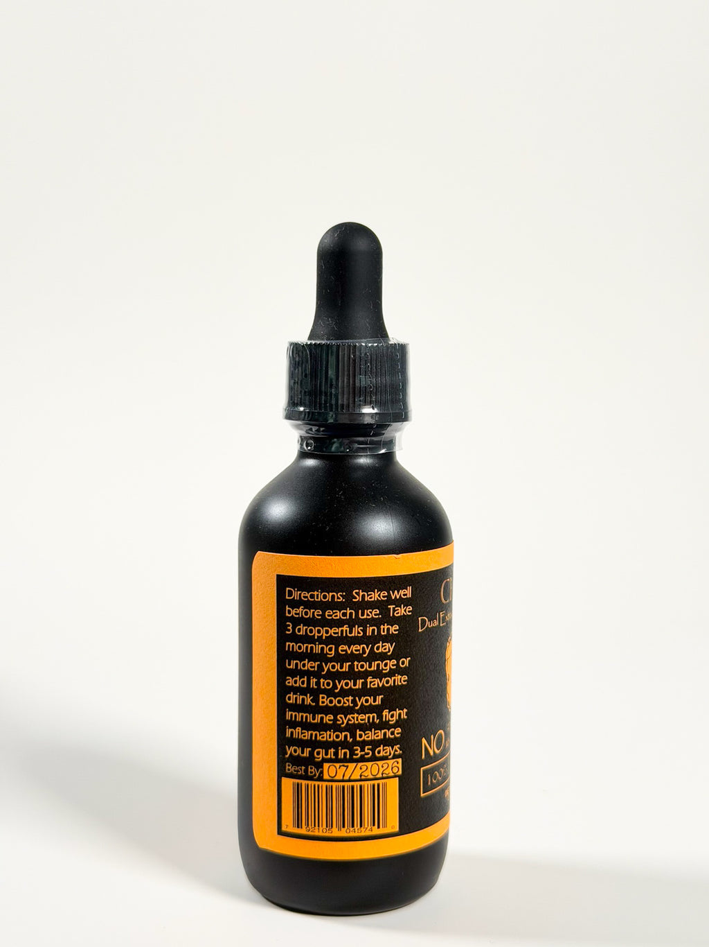 Chaga Dual Extract Mushroom Tincture